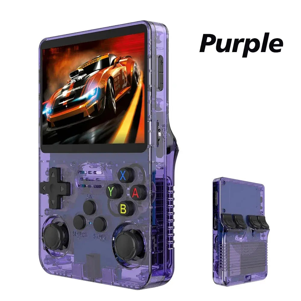 R36S Retro Handheld Video Game Console Linux System 3.5 Inch IPS Screen R35s Pro Portable Pocket Video Player 64GB Games WardBoyzPROShop
