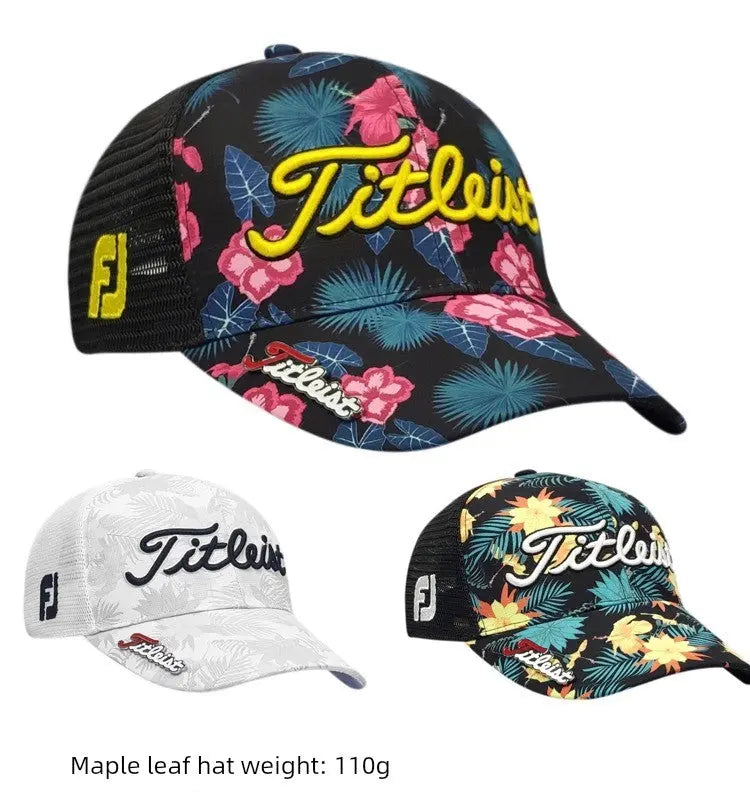 Golf Cap New Arrival Men's and Women's Casual Sports Easiest for Match Breathable Silk Floss Sun Hat with Mark Size Adjustable WardBoyzPROShop