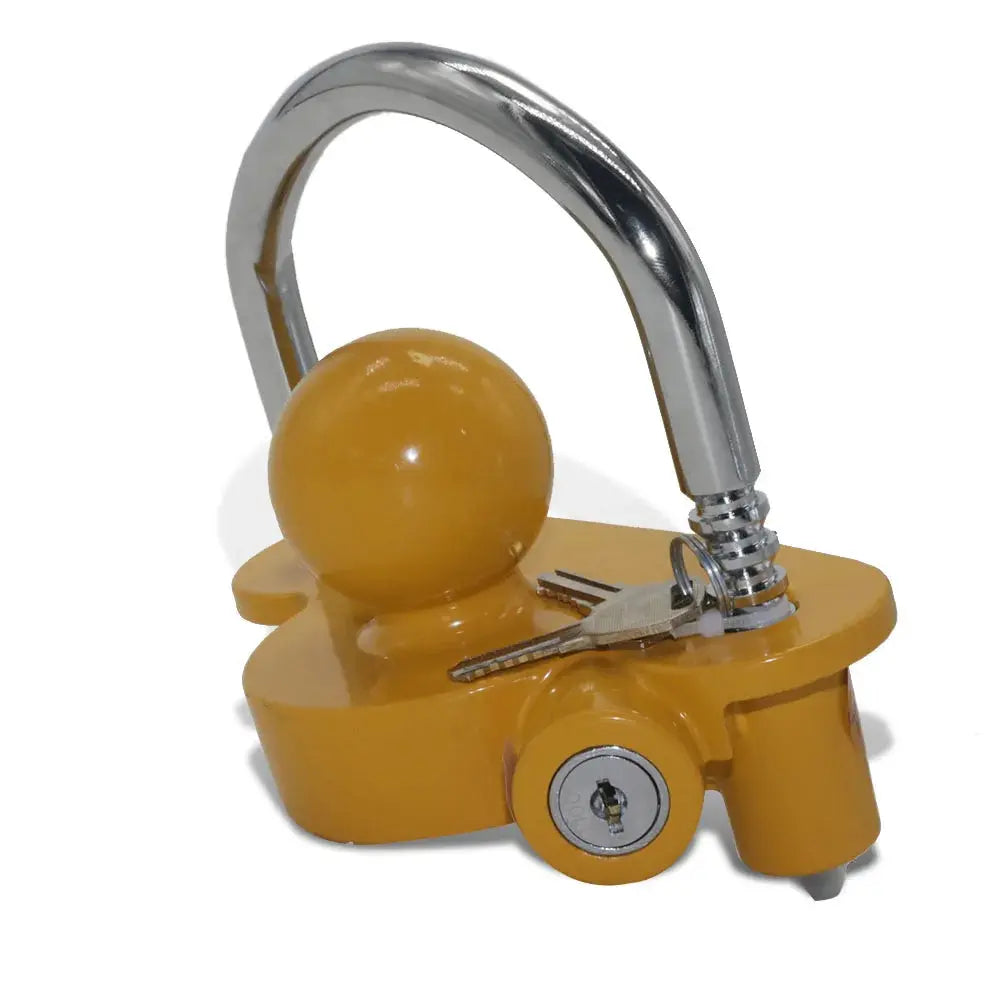 1 Pcs Universal Anti-Theft Lock Hitch Coupling Lock Trailer Parts Tow Ball Caravan Camping Anti Theft Trailer Accessories WardBoyzPROShop
