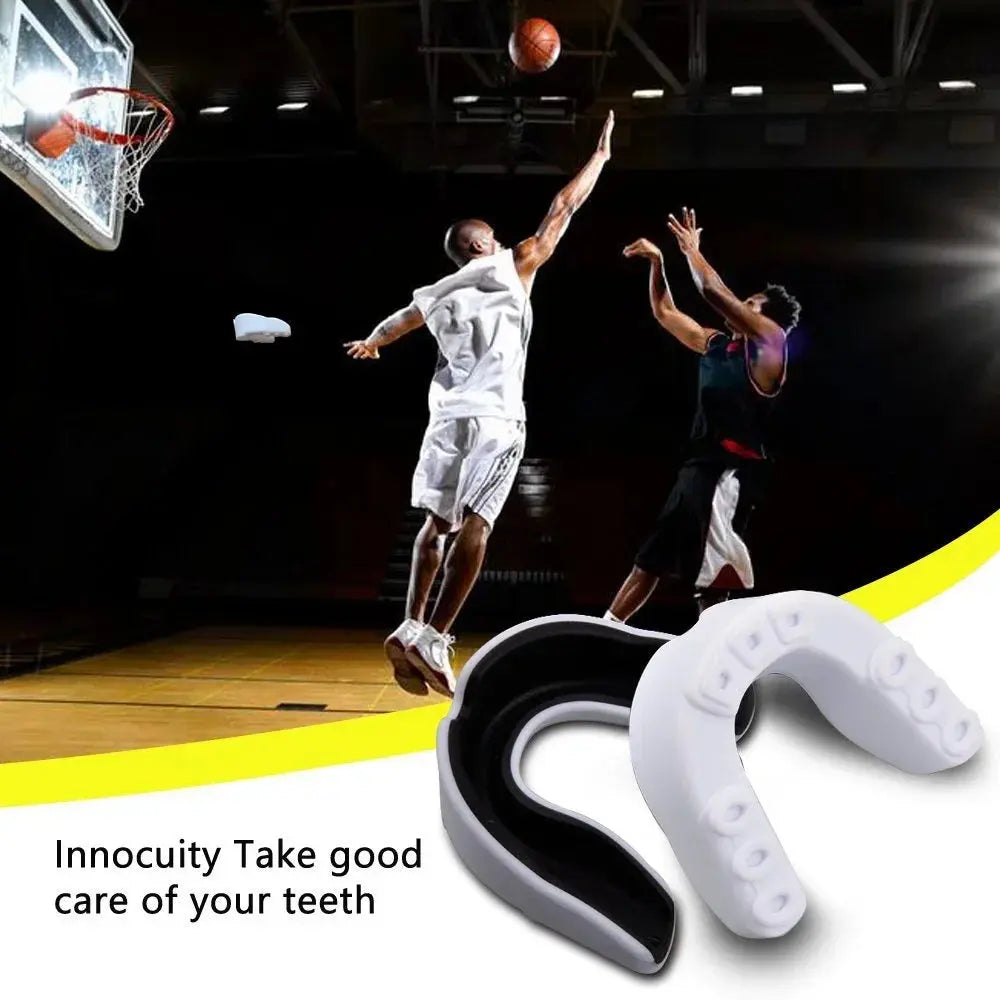 1PC Adult Mouthguard EVA Teeth Protector Mouth Guard Suitable for Boxing Sports Rugby Basketball Hockey Karate Muay Thai Safety WardBoyzPROShop