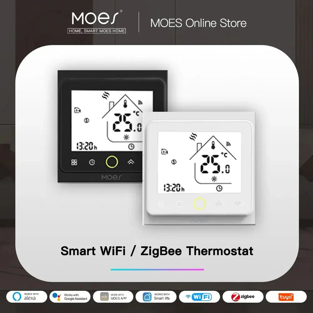 Smart WiFi Thermostat Temperature Controller Water Electric Warm Floor Heating Water Gas Boiler Works with Echo Google Home Tuya WardBoyzPROShop