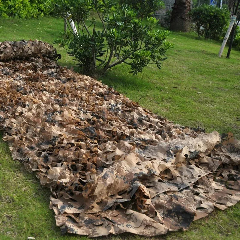 Camouflage Netting Outdoor Camo Net Military Durable For Sunshade Decoration Hunting Blind Shooting Camping Sun Shelter