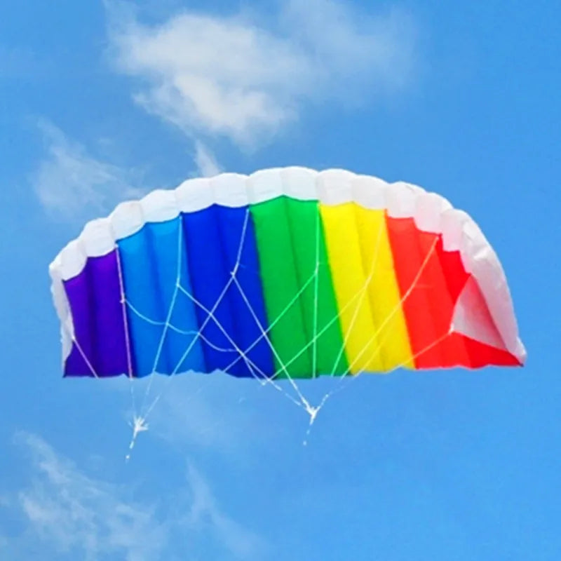 Large Dual Line Stunt Power Kites Parafoil Flying Kite Adults Surfing Trainer Beginner Kites Parachute Sports Entertainment toy