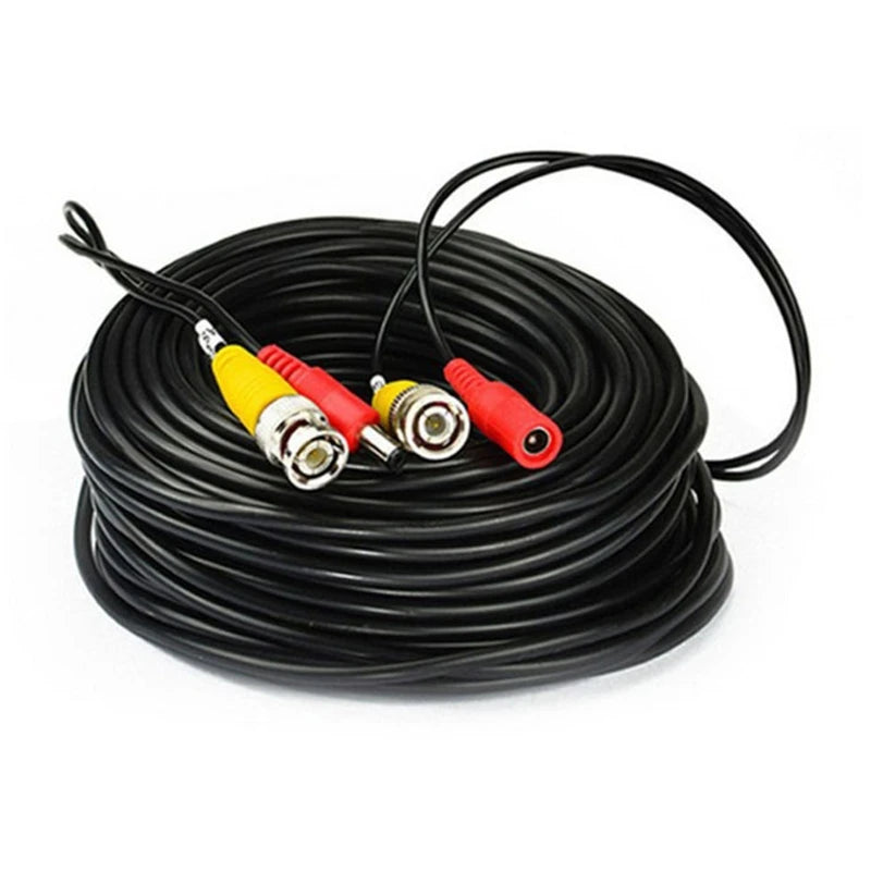 5-50M BNC+DC Connector 2 in 1 BNC CCTV Outdoor Cable Coaxial Video Power AHD Cameras For DVR System Security Surveillance Camera