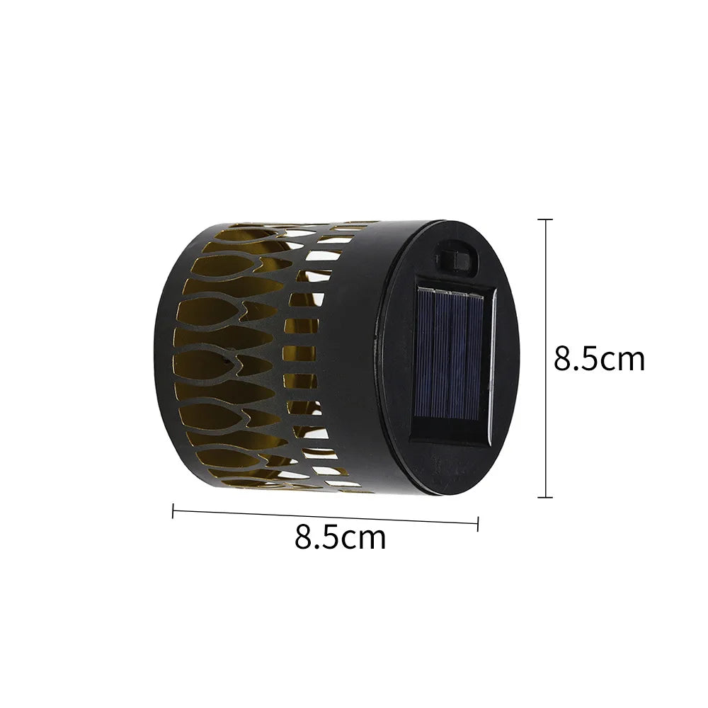 Solar Datura Fence Wall Lights Garden Decoration  Party Courtyard Decoration Solar Garden Light Garden Patio Walkway Decor