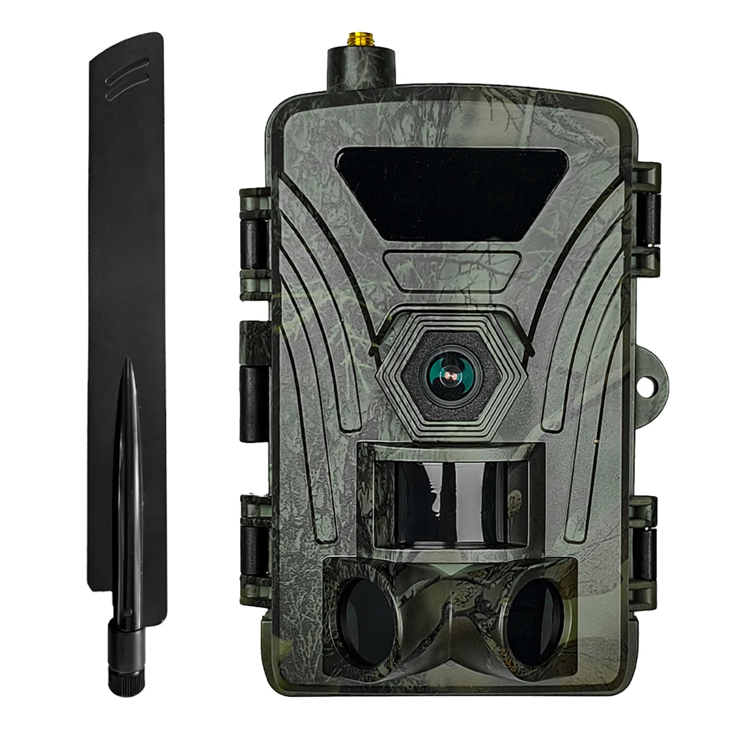 4G Trail Camera 8K Video 60MP Images PIR120°15M-20M Super-Fast Reflex Trigger Wildlife Camera with APP Cloud Storage Infrared Ca