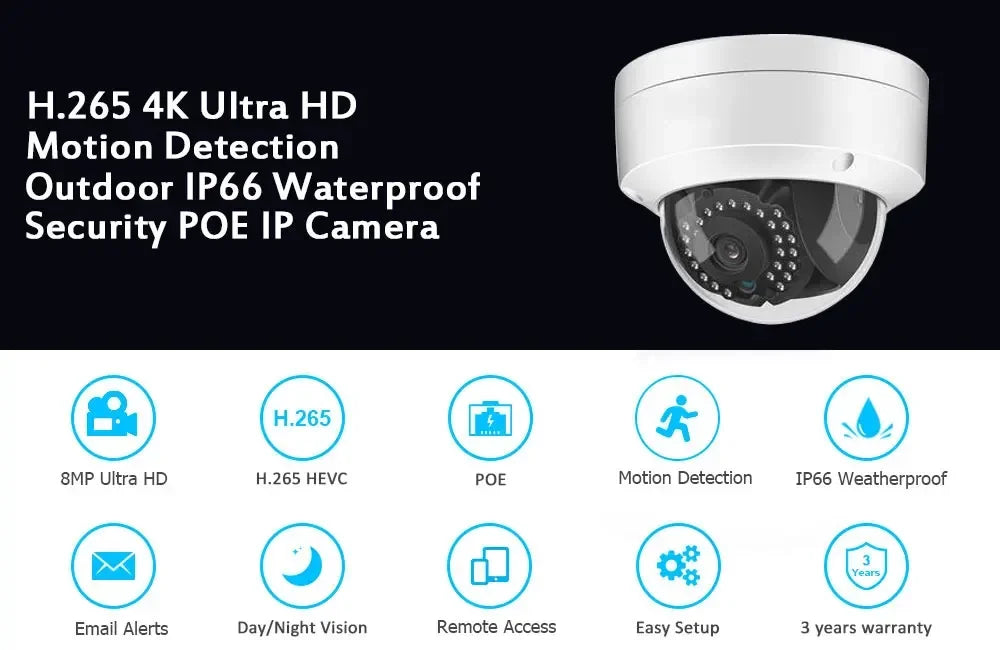 CCTV 8MP Security Analog Dome Camera Outdoor Explosion-Proof Face Detection AHD DVR Video Surveillance Camera BNC 4K XMEYE 5MP