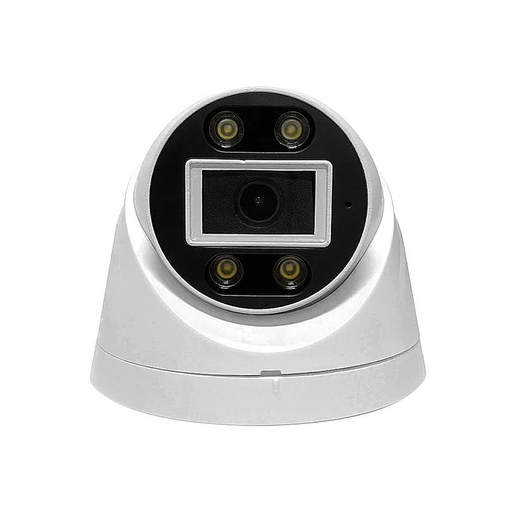 5MP POE IP Dome Camera with Audio Mic - Full Color RGB Day/Night Vision, 4MP HD, DC12V/48V POE, H.265, ONVIF, XMEYE Indoor Home