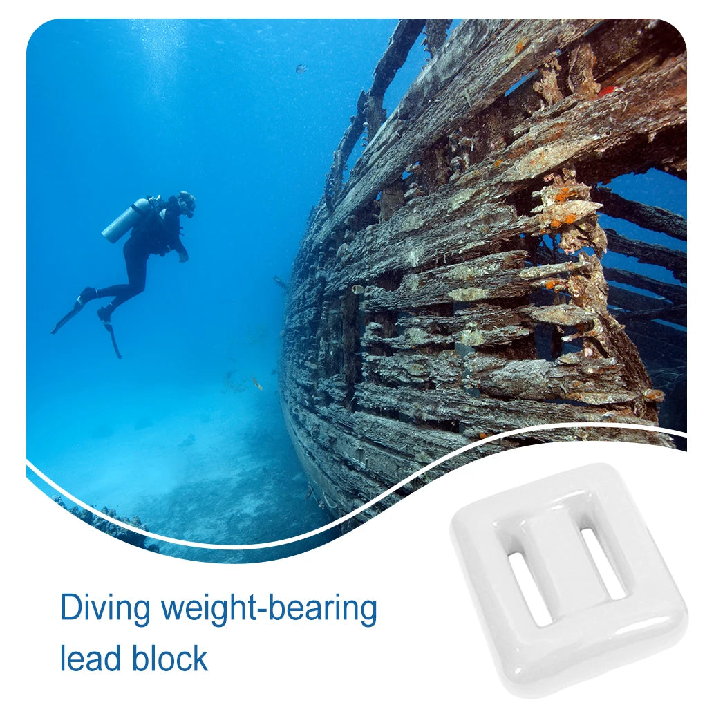 Diving Weight Non-slip Professional Safe Snorkeling Counterweight Underwater Swimming Sporting Gadgets Quick Release Duikgewicht