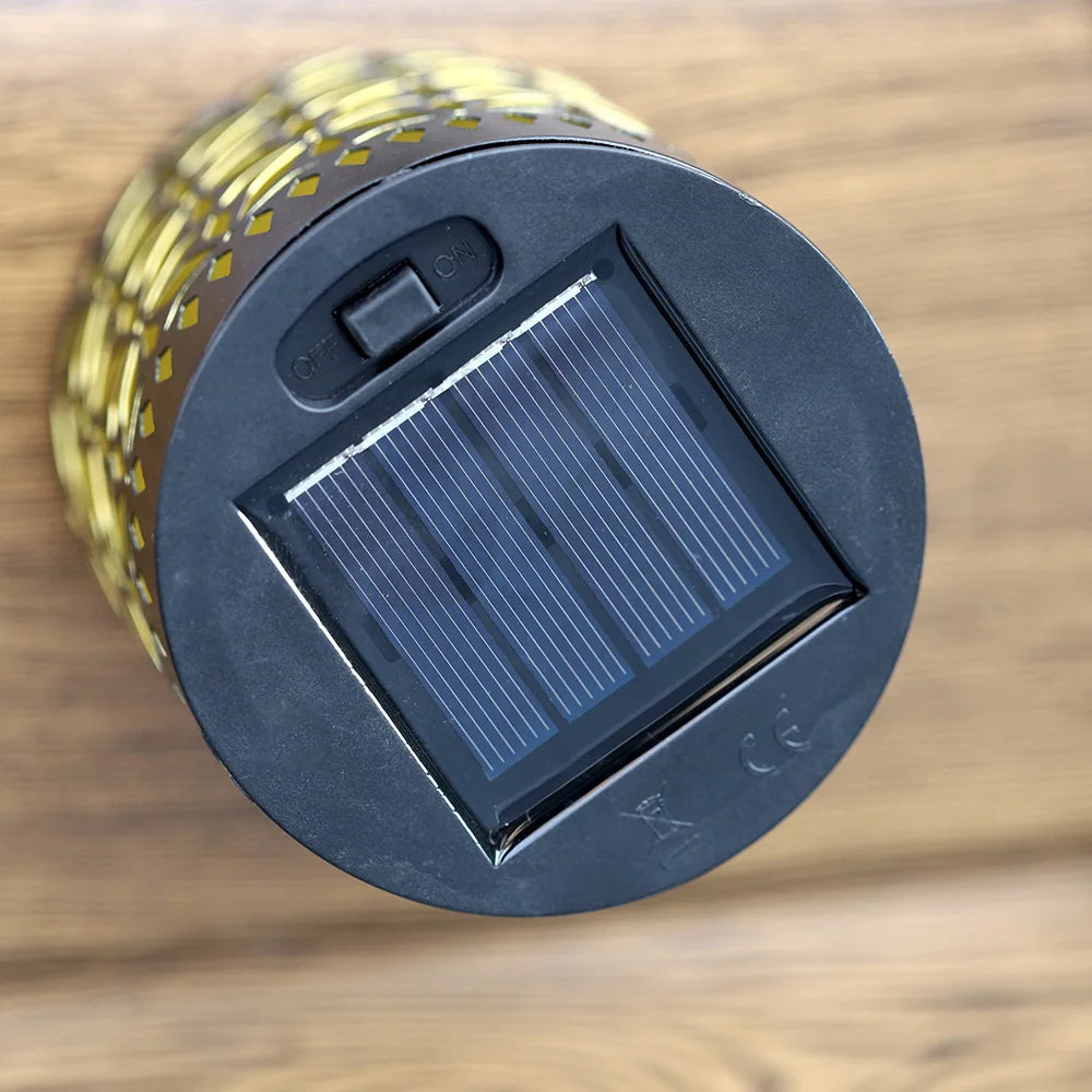 Solar Datura Fence Wall Lights Garden Decoration  Party Courtyard Decoration Solar Garden Light Garden Patio Walkway Decor
