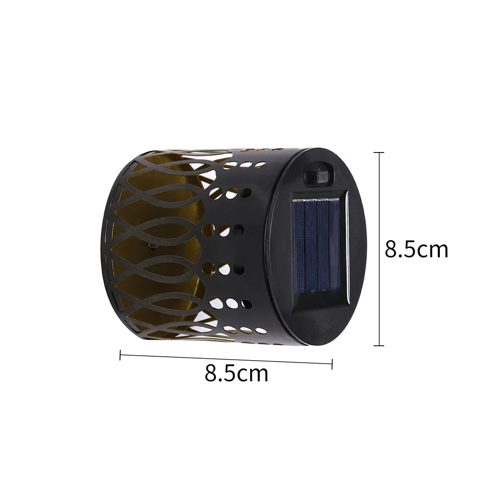 Solar Datura Fence Wall Lights Garden Decoration  Party Courtyard Decoration Solar Garden Light Garden Patio Walkway Decor