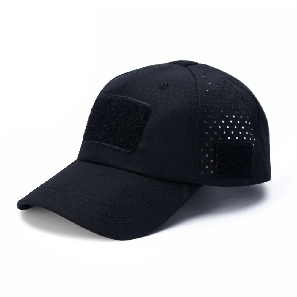 Unisex Camouflage Outdoor Baseball Cap Breathable Sun Protection Hat For Hunting Hiking Running Fishing Camping
