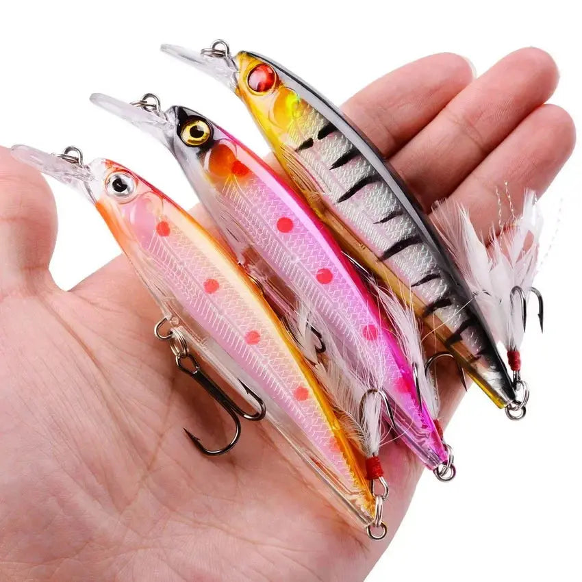 1PCS Laser Minnow Fishing Lures WardBoyzPROShop