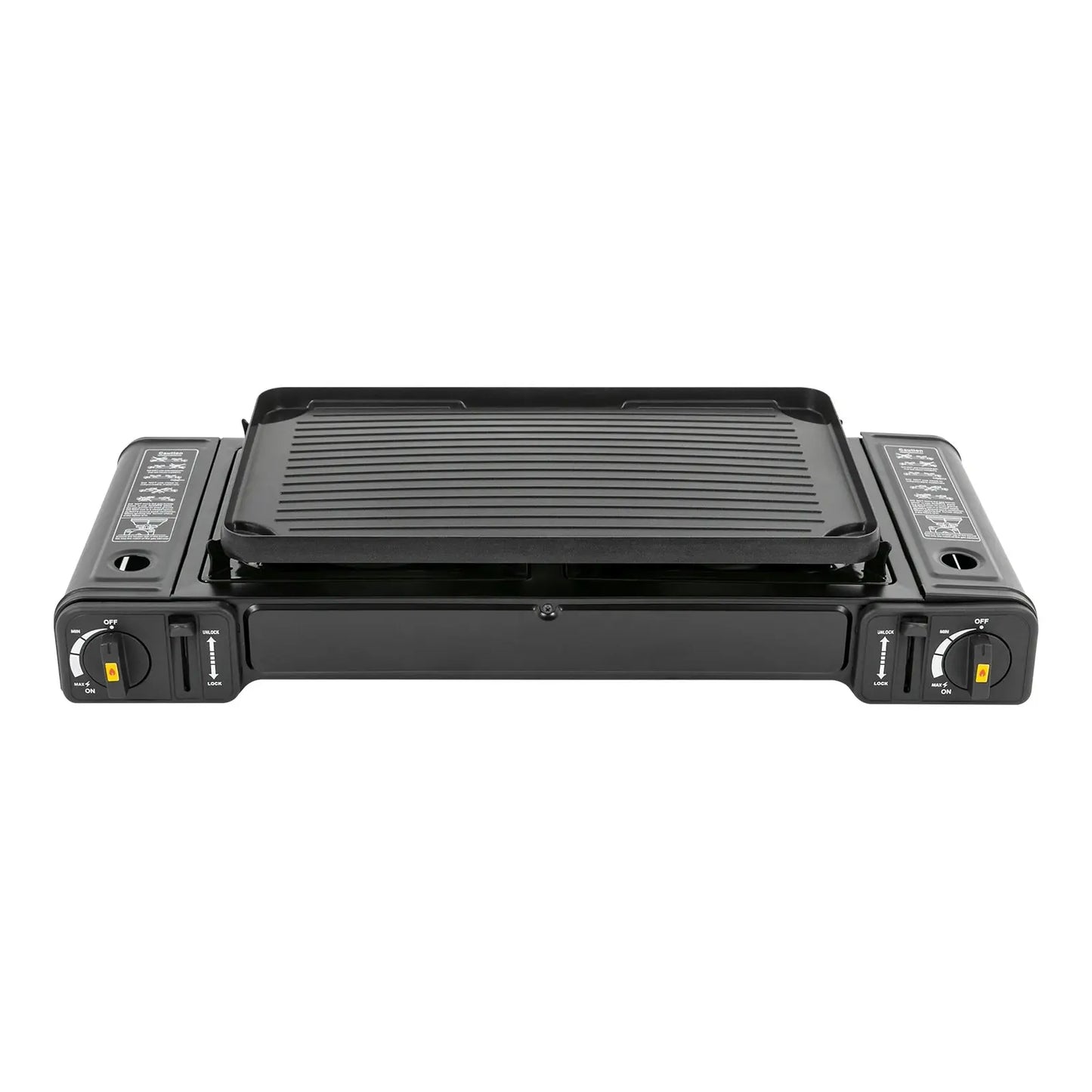 Double Head Barbecue Gas stove with Baking Tray  Home Application Home Outdoor WardBoyzPROShop