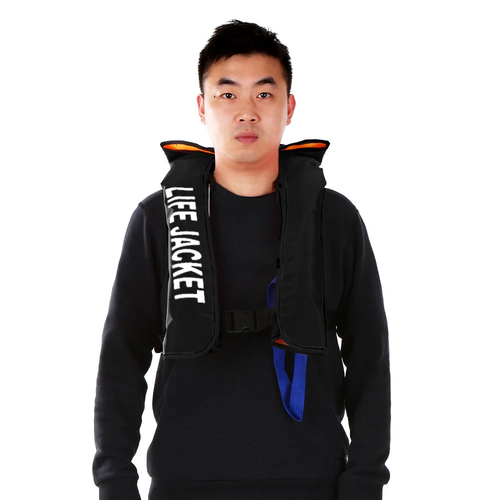 Auto Inflatable Adults Life Jacket Adult Life Vest Safety Float Suit for Water Sports Kayaking Fishing Surfing Survival Jacket