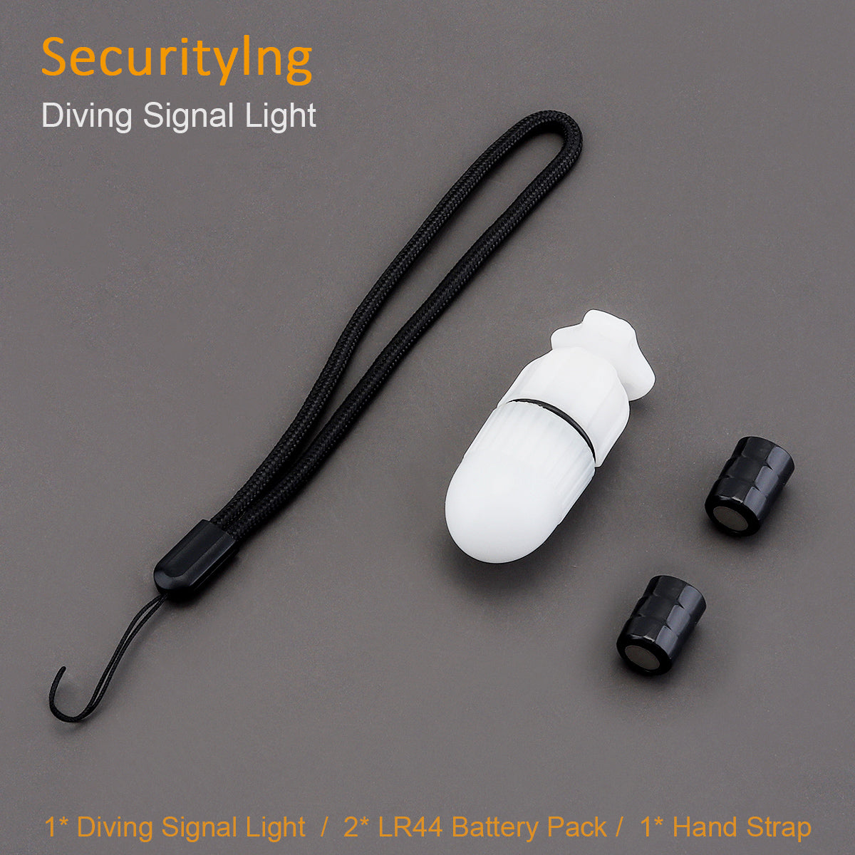Diving Signal Light Underwater 150m Strobe Safety Light Scuba Safety Dive LED Marker for Dive/ Night Outdoor/ Camping