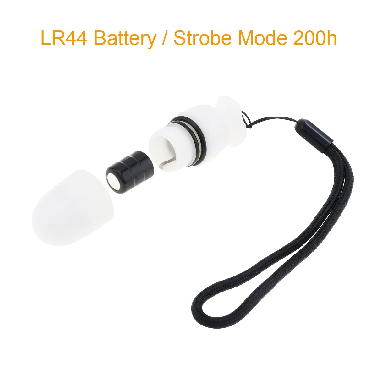 Diving Signal Light Underwater 150m Strobe Safety Light Scuba Safety Dive LED Marker for Dive/ Night Outdoor/ Camping