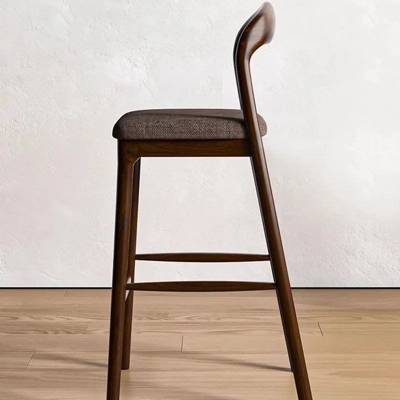 Wood With Back Bar Stools Balcony Modern Design Minimalist Office Barstools Relaxing Gaming Chaise De Bar Lounge Suite Furniture
