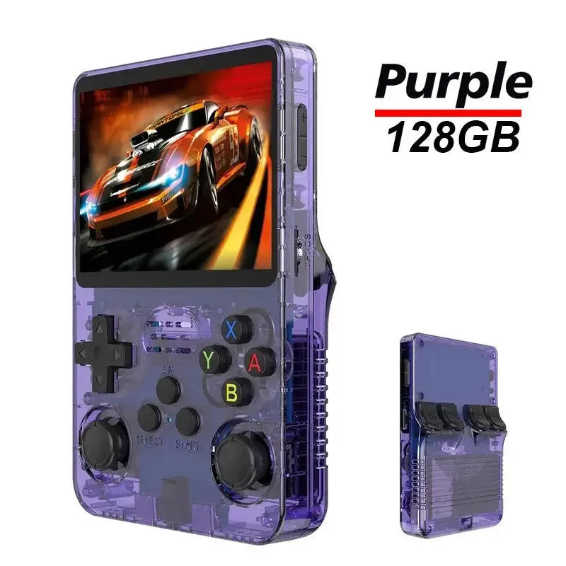 R36S Retro Handheld Video Game Console ARKOS System 3.5 Inch IPS Screen Classic Portable Pocket Video Player 128G Games Boy Gift WardBoyzPROShop