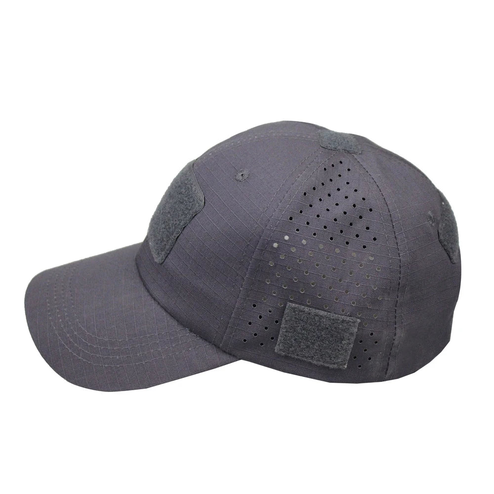 Unisex Camouflage Outdoor Baseball Cap Breathable Sun Protection Hat For Hunting Hiking Running Fishing Camping