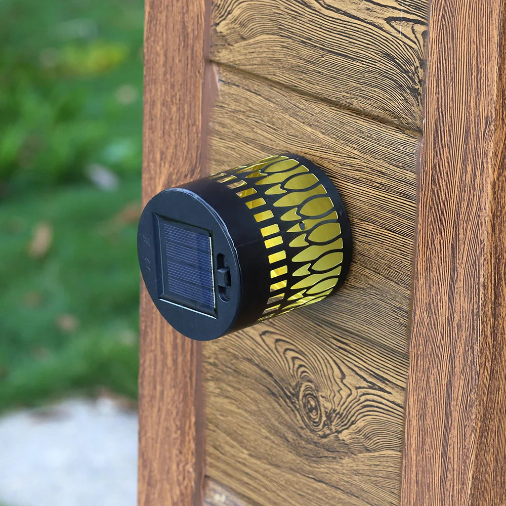 Solar Datura Fence Wall Lights Garden Decoration  Party Courtyard Decoration Solar Garden Light Garden Patio Walkway Decor