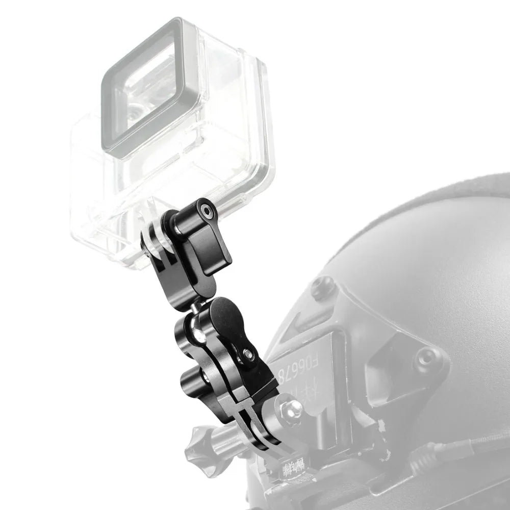 360° Rotation Ball Head Magic Arm for Gopro Osmo Insta360 Stand Monitor Light Mic Holder Tripod Adapter Helmet Extension Mount