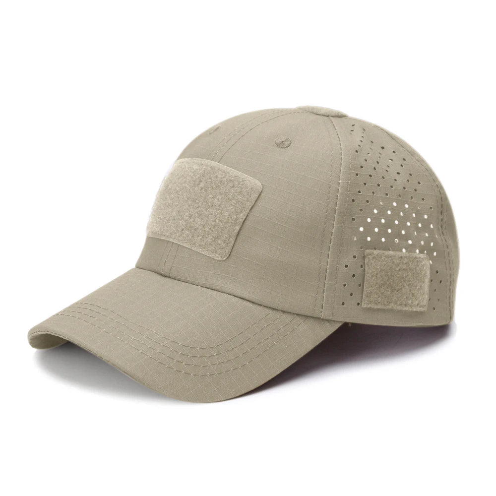 Unisex Camouflage Outdoor Baseball Cap Breathable Sun Protection Hat For Hunting Hiking Running Fishing Camping