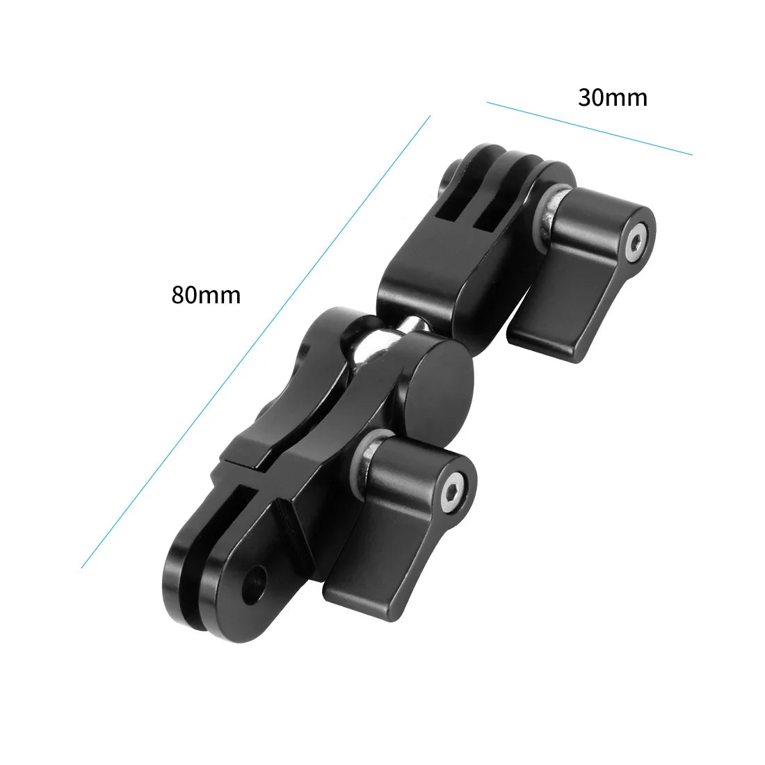 360° Rotation Ball Head Magic Arm for Gopro Osmo Insta360 Stand Monitor Light Mic Holder Tripod Adapter Helmet Extension Mount