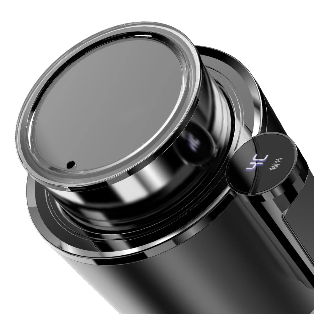 Smart 2 In 1 12V Car Cup Cooler Warmer with Temperature Display Mini Auto Refrigerator Drinks Cooling Heating Mug for Outdoor Tr WardBoyzPROShop