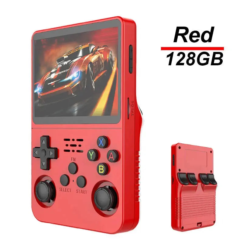 R36S Retro Handheld Video Game Console ARKOS System 3.5 Inch IPS Screen Classic Portable Pocket Video Player 128G Games Boy Gift WardBoyzPROShop