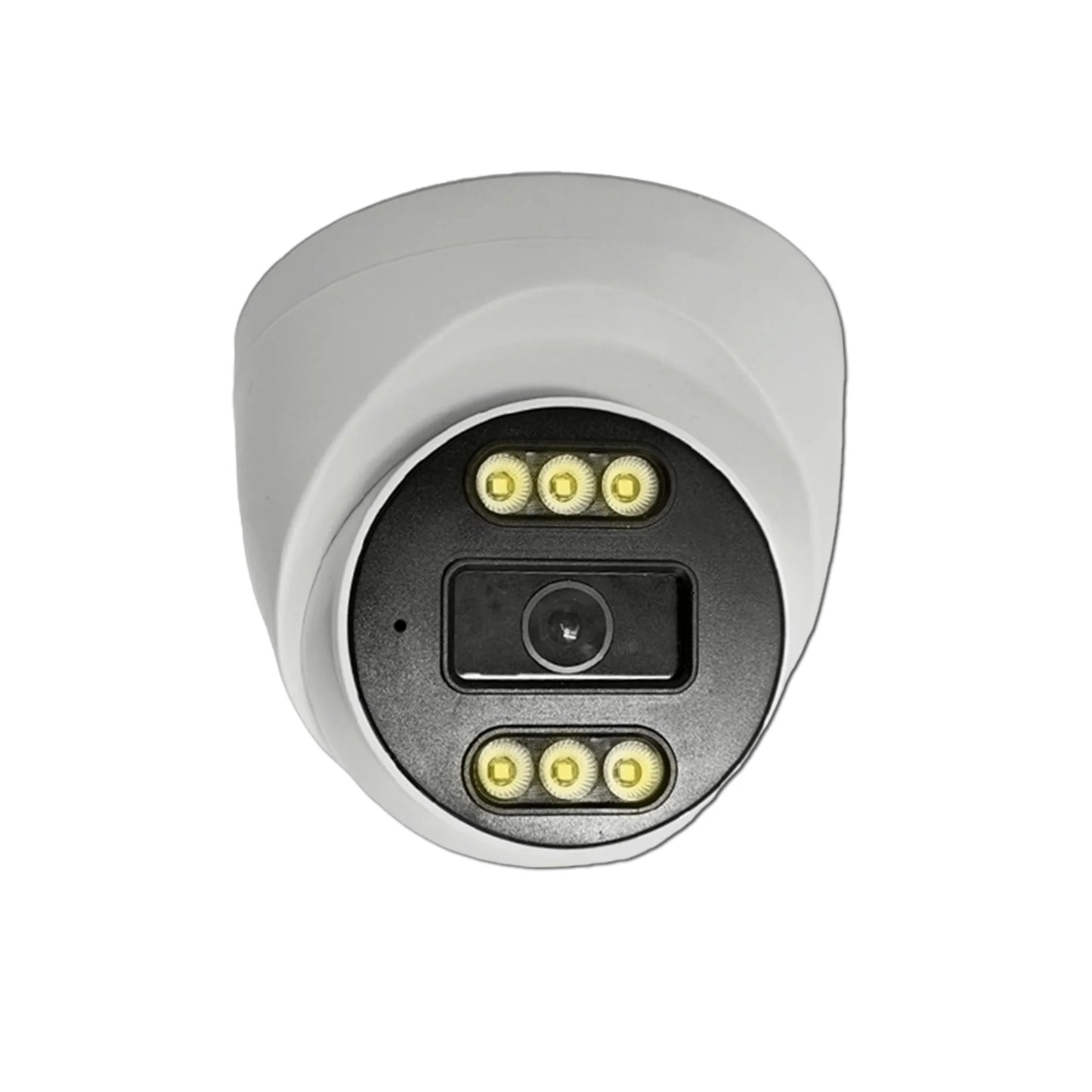 Night Vision Upgrade 6LED 4K AHD Dome Camera 8MP 5MP 4MP Infrared Light Warming Light Full Color HD Indoor Home Security Monitor