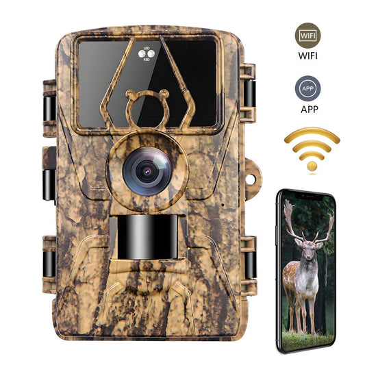 Trail Cam with 8K Video 60MP Images Night Vision Motion Activated Waterproof Wildlife Camera for Hunting Home Security Cameras