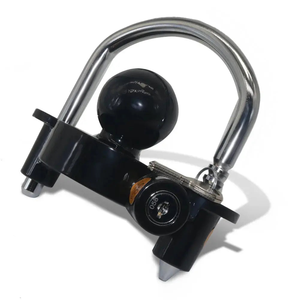 1 Pcs Universal Anti-Theft Lock Hitch Coupling Lock Trailer Parts Tow Ball Caravan Camping Anti Theft Trailer Accessories WardBoyzPROShop