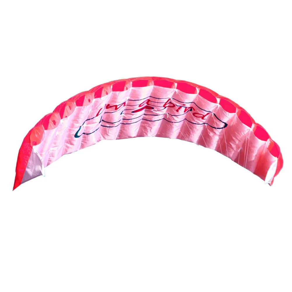 Parafoil Kite High Quality Dual Line Stunt Parafoil Parachute Professional Large 1.4m for Beach Outdoor Fun for Adults Children