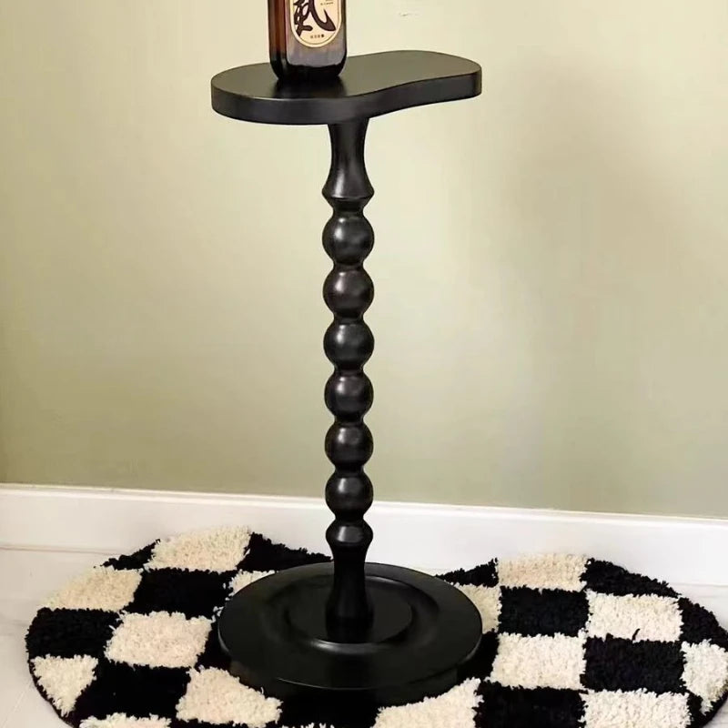 French Retro Luxury Sofa Side Table Living Room Simple Coffee Table Shelf Bedroom Storage Rack Home Decor Ornaments Accessories