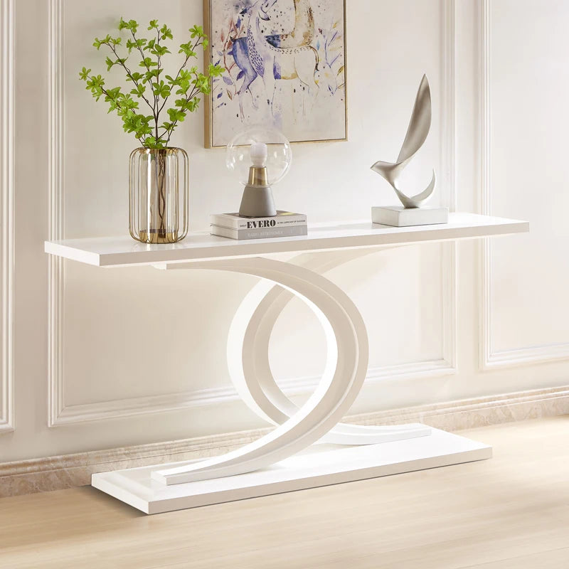 Nordic Modern Console Table Glam Luxury Porch Entrance Console Table Trendy Beauty Mueble Recibidor Entrada Hallway Furniture