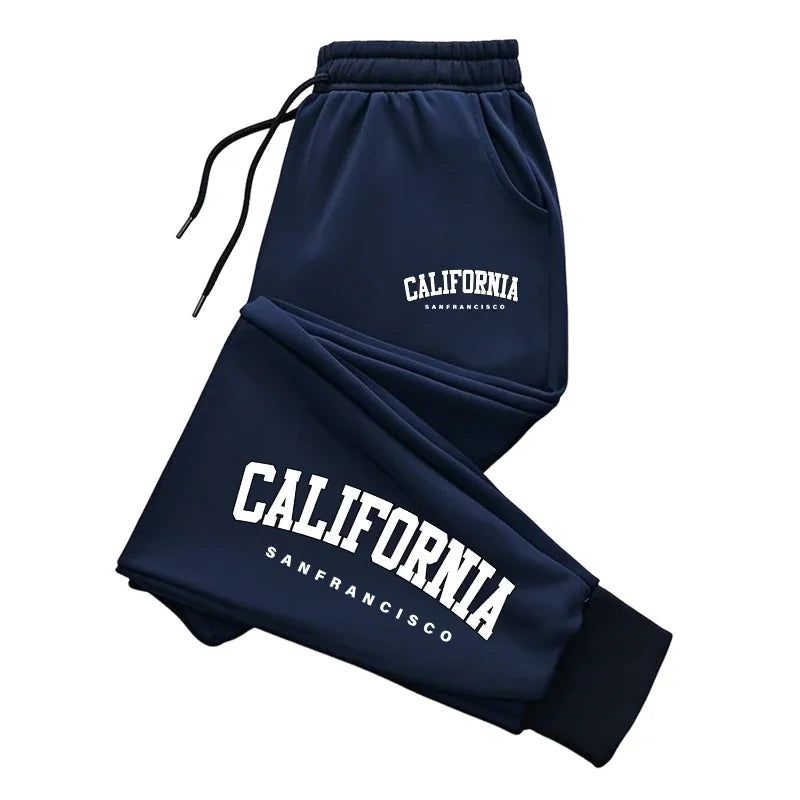 Hot Sales Mens Sweatpants Printing Casual Pants Outdoor Gym Sports Jogging Pants Autumn Winter Man Trousers Fitness Sportswear