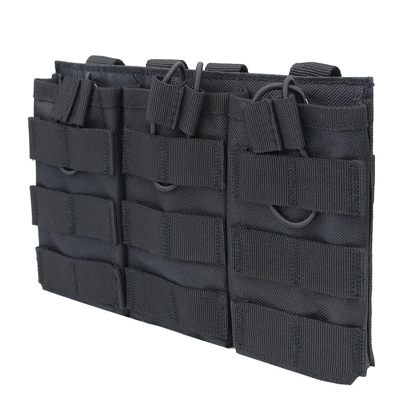 Open Top Single/Double/Triple Molle Magazine Pouch Tactical Pouch Paintball Airsoft Magazine Cartridge Bag Hunting Accessories