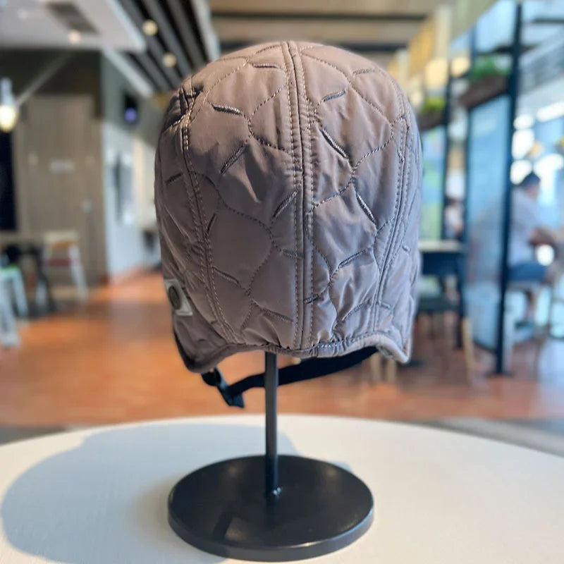 Winter Men Women Trapper Aviator Trooper Earflap Warm Waterproof Ski Down Hat Bomber Cap Ear Protectors Hats Reversible Wearable