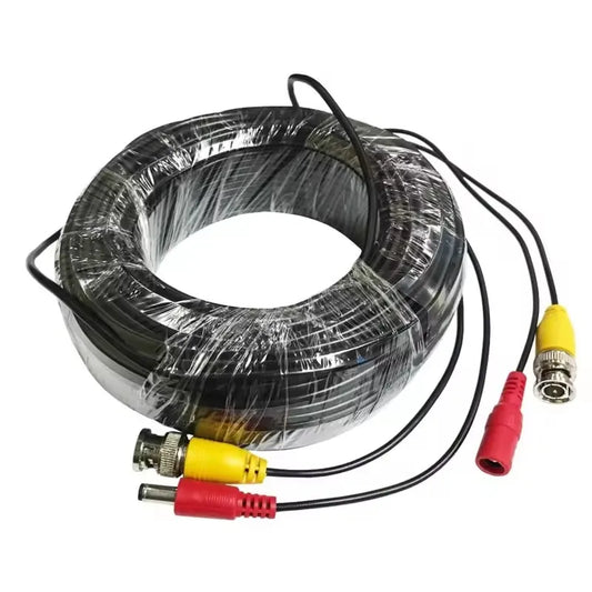 AHD Camera Cable BNC+DC Connector 2 in 1 BNC Coaxial Video Power Analog Cameras Wire For Security CCTV DVR System