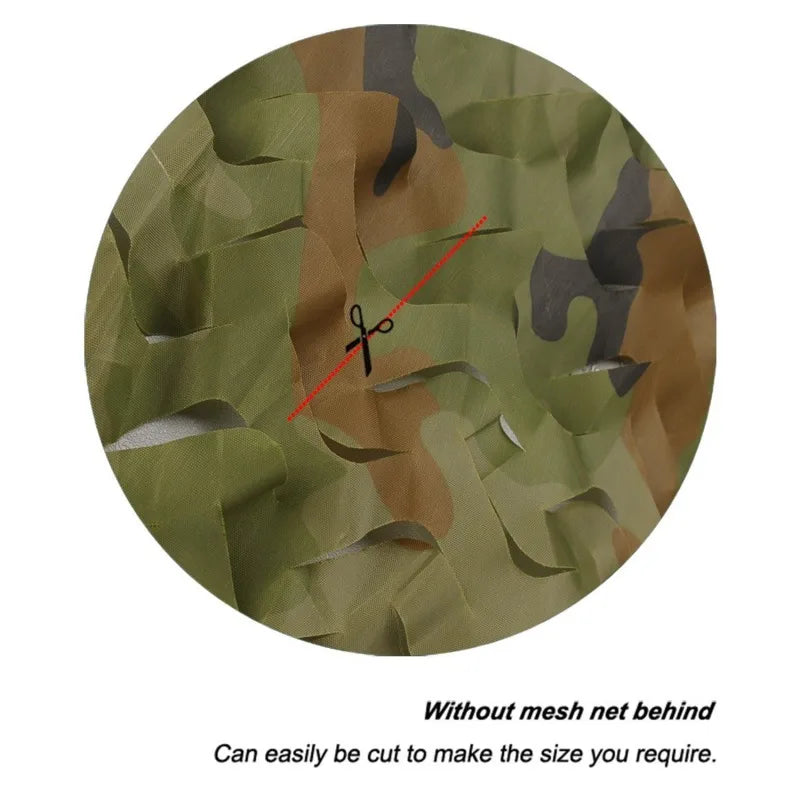 Camouflage Netting Outdoor Camo Net Military Durable For Sunshade Decoration Hunting Blind Shooting Camping Sun Shelter