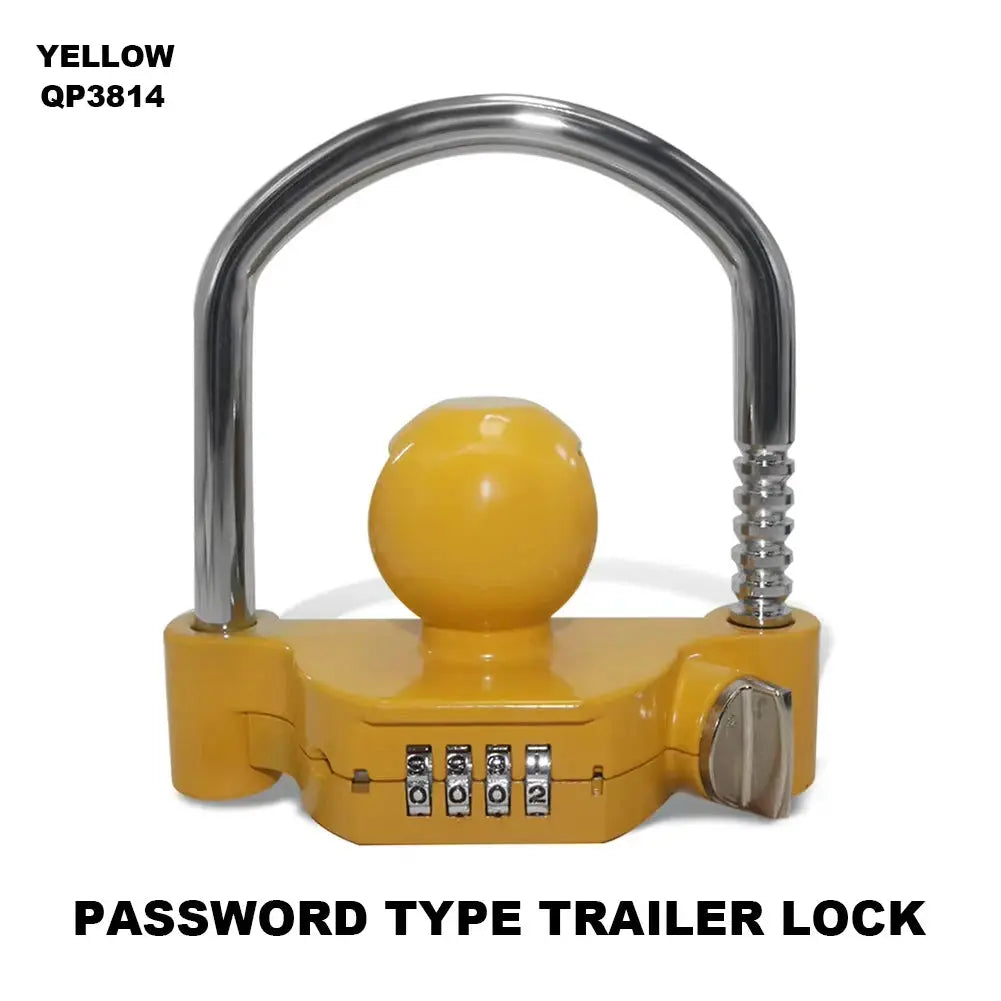 1 Pcs Universal Anti-Theft Lock Hitch Coupling Lock Trailer Parts Tow Ball Caravan Camping Anti Theft Trailer Accessories WardBoyzPROShop