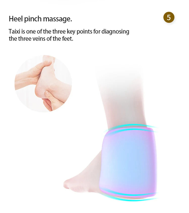 Foot Massager With Vibration, deep kneading, pressing, Acupressure Heating functions to relieve soreness in Legs Feet
