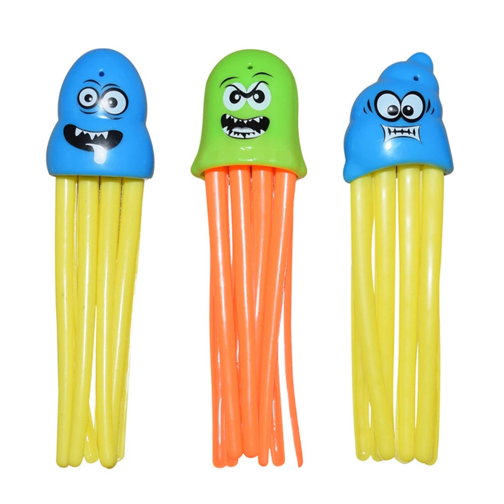 Kids Diving Game Toys Set Underwater Diving Toys Cartoon Pool Throwing Toys Water Sports Toy Set Swimming Pool Accessories
