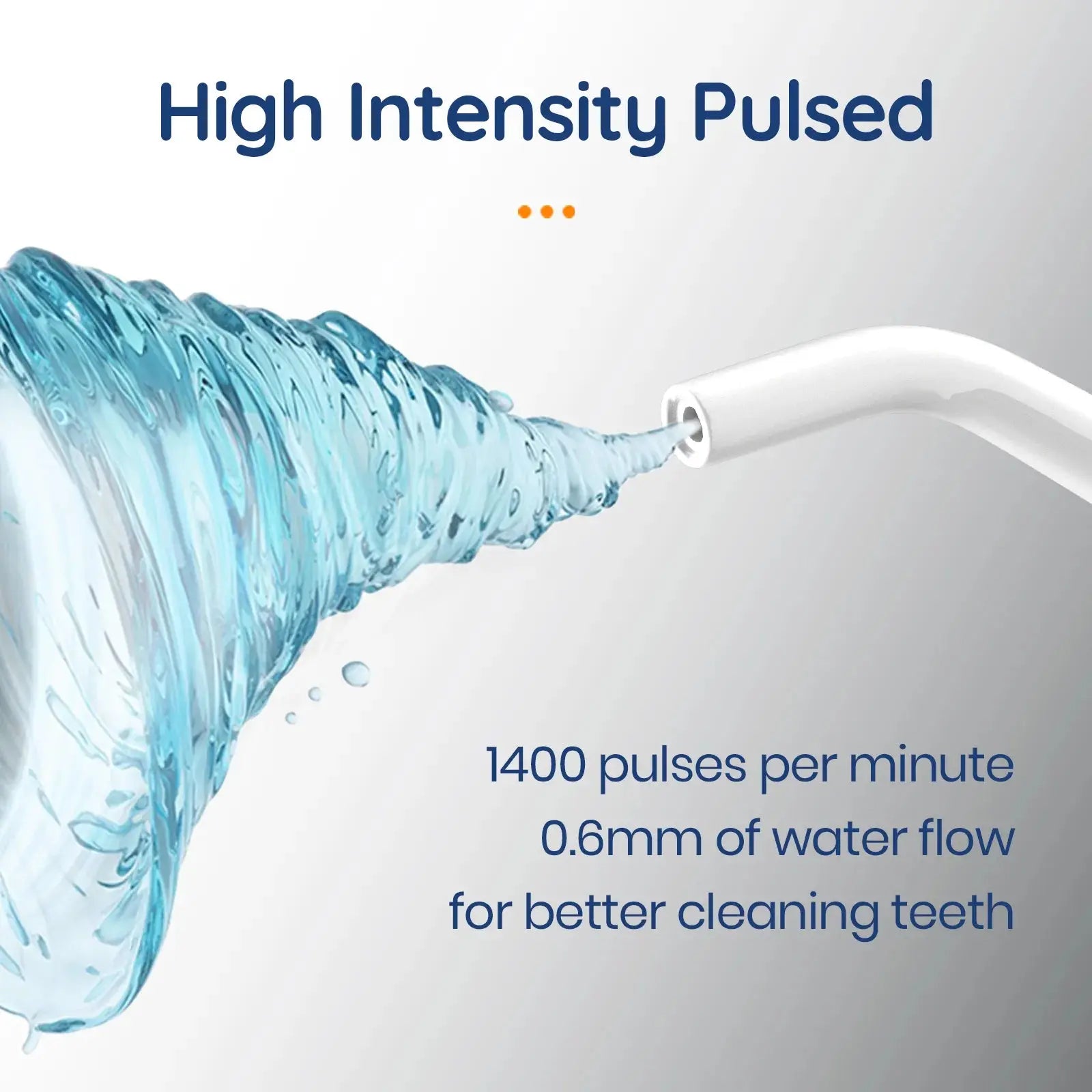 Oral Irrigator USB Rechargeable Water Flosser Portable Dental Water Jet 300ML Water Tank Waterproof Teeth Cleaner WardBoyzPROShop