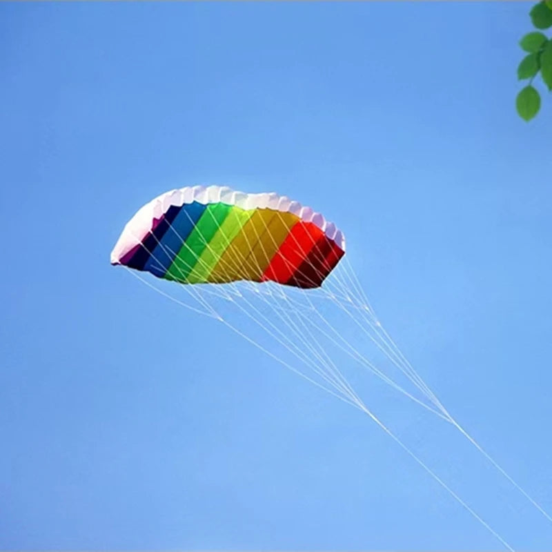 Large Dual Line Stunt Power Kites Parafoil Flying Kite Adults Surfing Trainer Beginner Kites Parachute Sports Entertainment toy