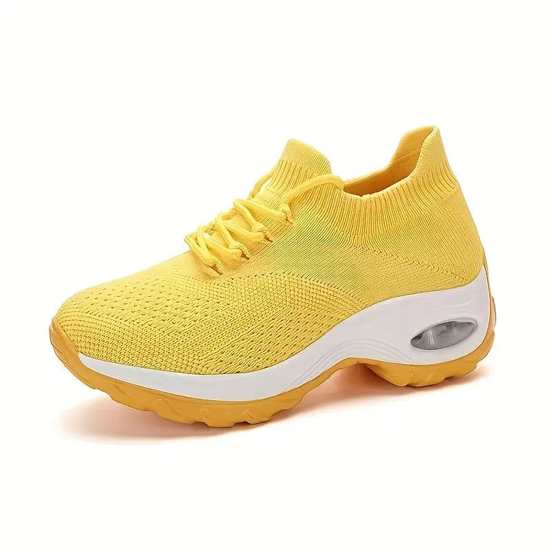 Breathable Mesh Women's Running Shoes - Lightweight, Non-Slip, All-Season Sneakers with Air Cushion Support for Outdoor Activities, Casual Athletic Footwear WardBoyzPROShop