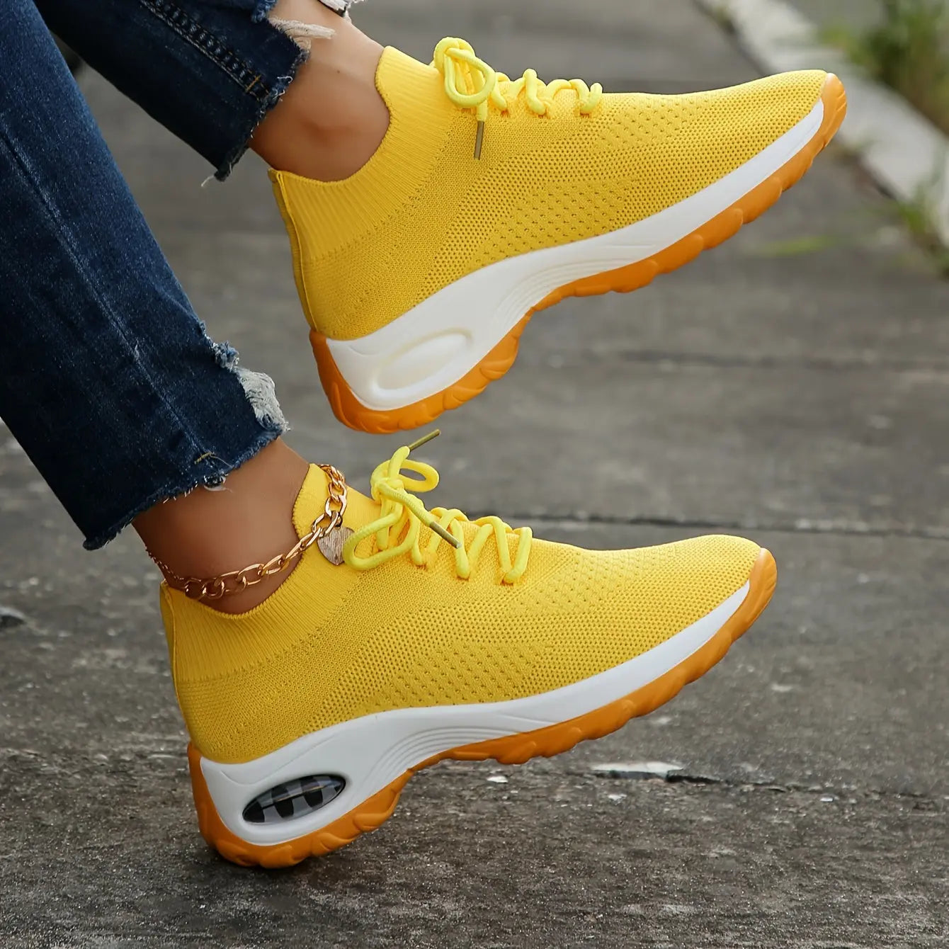 Breathable Mesh Women's Running Shoes - Lightweight, Non-Slip, All-Season Sneakers with Air Cushion Support for Outdoor Activities, Casual Athletic Footwear WardBoyzPROShop