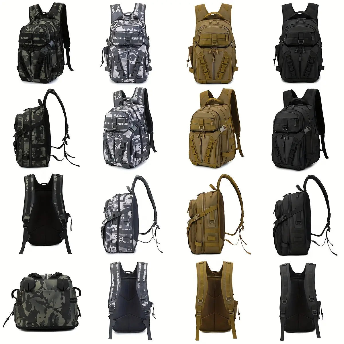 1pc Premium Fishing Backpack - Spacious Storage for Bait, Hooks, Line & Reels - Durable, Portable, Perfect for Outdoor Fishing Adventures WardBoyzPROShop